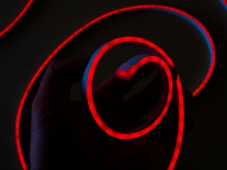 Magic DRGB LED Neon csík, futófény (flexibilis) 24V - 9W - 5 méter