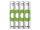 GP ReCyko NiMH - tölthető AAA ceruza elem, 850 mAh (4 db)