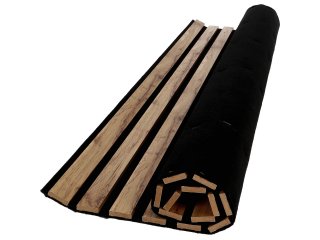 - Fa hatású, hangszigetelő lamella falburkolat, hajlítható filc hátlappal (60 cm x 90 cm x 0.9 cm) - Pekándió