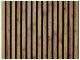 - Fa hatású, hangszigetelő lamella falburkolat, hajlítható filc hátlappal (60 cm x 90 cm x 0.9 cm) - Pekándió