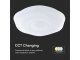 Mennyezeti DESIGN LED lámpa, hatszög, virág alakú (20W/40W), távirányítóval, állítható színhőmérséklet