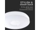 Mennyezeti DESIGN LED lámpa, kör alakú, (20W/40W), távirányítóval, állítható színhőmérséklet