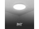 Mennyezeti DESIGN LED lámpa, kör alakú, (20W/40W), távirányítóval, állítható színhőmérséklet