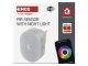 GoSmart éjszakai irányfény LED lámpa (0.7 W - ovális) PIR mozgásérzékelővel és fényérzékelővel, Wi-Fi, multicolor