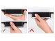 LiTrack mágneses sínes LED lámpa, fekete - 6W (120°) természetes fehér, 24 Volt