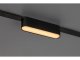 LiTrack mágneses sínes LED lámpa, fekete - 6W (120°) meleg fehér, 24 Volt