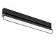 LiTrack mágneses sínes LED lámpa, fekete - 16W (120°) természetes fehér, 24 Volt