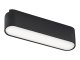 LiTrack mágneses sínes LED lámpa, fekete - 6W (120°) természetes fehér, 24 Volt