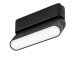 LiTrack mágneses sínes LED lámpa, fekete - 6W (120°) természetes fehér, 24 Volt