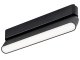 LiTrack mágneses sínes LED lámpa, fekete - 12W (120°) természetes fehér, 24 Volt