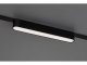 LiTrack mágneses sínes LED lámpa, fekete - 7W (120°) változtatható színhőmérséklet, wifis vezérlés, 24 Volt