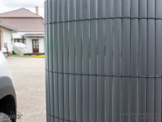 Litecane műanyag nád 100%-os belátásgátló (1.5x3 m) szürke
