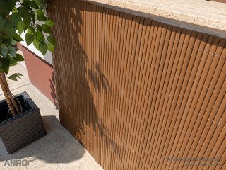 Litecane műanyag nád 100%-os belátásgátló (1.5x3 m) barna