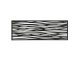 - Fali dekorpanel, függőleges hullám minta, 50x150 cm, 3 mm HDF - Antracit