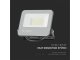 Pro LED reflektor, fekete ház (30W/4800lm) 160lm/W - természetes fehér