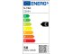 Pro LED reflektor, fekete ház (50W/8000lm) 160lm/W - természetes fehér