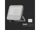 Pro LED reflektor, fekete ház (50W/8000lm) 160lm/W - természetes fehér