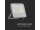 Pro LED reflektor, fekete ház (50W/8000lm) 160lm/W - természetes fehér