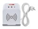 Kocka elosztó 2 darab aljzattal, 2 USB + 1 USB-C, vezetéknélküli telefon töltővel, 2 m vezetékkel