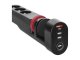 Asztalra szerelhető elosztó 3 darab aljzattal, 2 USB + 1 USB-C, PD 20W gyorstöltéssel (földelt) hosszabbító, fekete, 1.5 m vezet