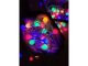 Mini gömb kültéri LED karácsonyi fényfüzér, (10m/100 LED) multicolor, 8 világítási mód