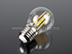 LED lámpa E27 (4W/300°) izzószálas, üveg, R45, m. f. (2 db)