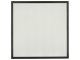 LED panel (595 x 595 mm) 40W - természetes fehér, süllyeszthető/falon kívüli, backlite panel, fekete