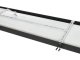 LED panel (295 x 1195 mm) 40W - természetes fehér, süllyeszthető/falon kívüli, backlite panel, fekete