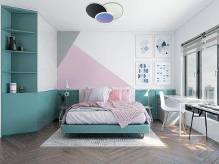 Mennyezeti LED design lámpa: TA1308/WB (80W) - Színhőmérséklet és fényerő szabályzás!