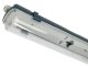 FIXTURE T8 por-, és páramentes armatúra 1 db 120 cm-es LED fénycsőhöz, fekete