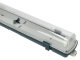 FIXTURE T8 por-, és páramentes armatúra 1 db 120 cm-es LED fénycsőhöz, fekete
