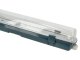 FIXTURE T8 por-, és páramentes armatúra 1 db 120 cm-es LED fénycsőhöz, fekete