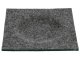 Négyzet alakú filcpanel - filcből készült puha falburkoló 15x15cm, sötétzöld