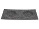 Téglalap alakú filcpanel - filcből készült puha falburkoló, 30x15cm, púderrózsaszín