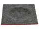 Négyzet alakú filcpanel - filcből készült puha falburkoló 15x15cm, piros