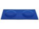 Téglalap alakú filcpanel - filcből készült puha falburkoló, 30cmx15cm, királykék