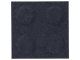 Négyzet alakú filcpanel - filcből készült puha falburkoló 30x30 cm sötétkék