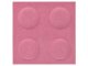 Négyzet alakú filcpanel - filcből készült puha falburkoló 30x30cm, pink
