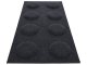 Téglalap alakú filcpanel - filcből készült puha falburkoló, 60x30cm, sötétkék