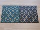 Dekorációs 3D falburkolat - geometrikus minta, fekete-arany (8 darab 50x50 cm-es lap)