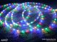 2 csatornás LED fénykábel (230V, 36 LED, 3W/m, IP44) multicolor