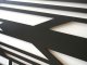 - Fali dekorpanel, art deco minta, 50x150 cm, 3 mm HDF - Antracit
