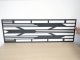 - Fali dekorpanel, art deco minta, 50x150 cm, 3 mm HDF - Antracit