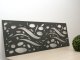 - Fali dekorpanel, csepp minta, 50x150 cm, 3 mm HDF - Antracit
