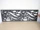 - Fali dekorpanel, csepp minta, 50x150 cm, 3 mm HDF - Antracit