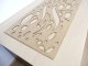 - Fali dekorpanel, csepp minta, 50x150 cm, 3 mm HDF - Antracit