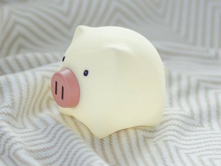 Akkus dekor LED lámpa (2.4W) változtatható színhőmérséklet, malacka