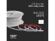 Kültéri LED szalag (230 Volt) - 286 LED/m, hideg fehér, 50m tekercs dugvillával