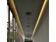 Kültéri LED szalag (230 Volt) - 286 LED/m, meleg fehér, 5m tekercs dugvillával