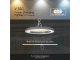 CCT LED csarnokvilágító (150W, 12300lm) változtatható színhőmérséklet